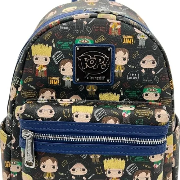 Loungefly | Bags | Nbc The Office Dwight Shcrutte Aop Mini  display picture 1